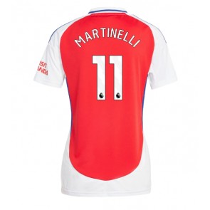 Arsenal Gabriel Martinelli #11 Dámské Domácí Dres 2024-25 Krátký Rukáv